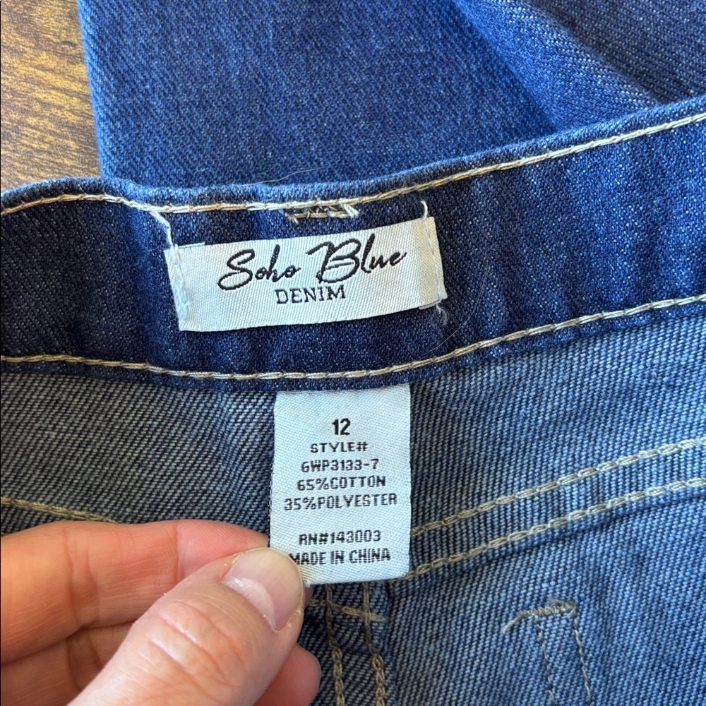 Soho Blue Denim Jeans - Picture 6 of 6